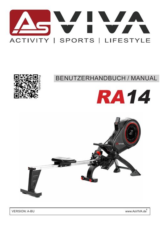 Rudergerät Magnetic Rower RA14