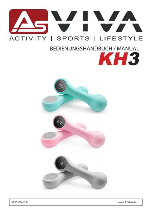 Dumbbell Set Power Boost KH3 – 0,5 + 0,75 + 1 kg