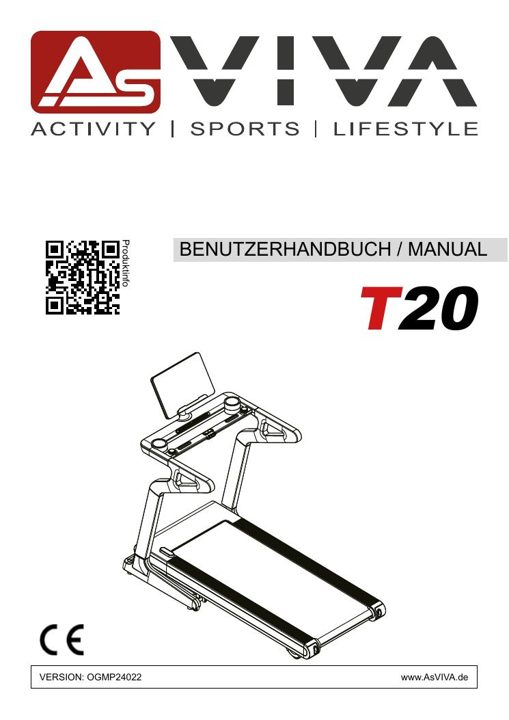 Treadmill T20 Cardio Pro Runner