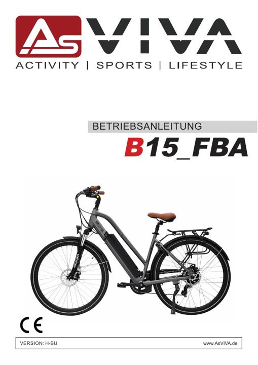 City E-Bike B15 – 28 inch – Gray/White