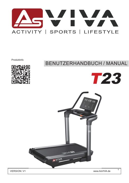 Treadmill T23 Pro Climb Treadmill