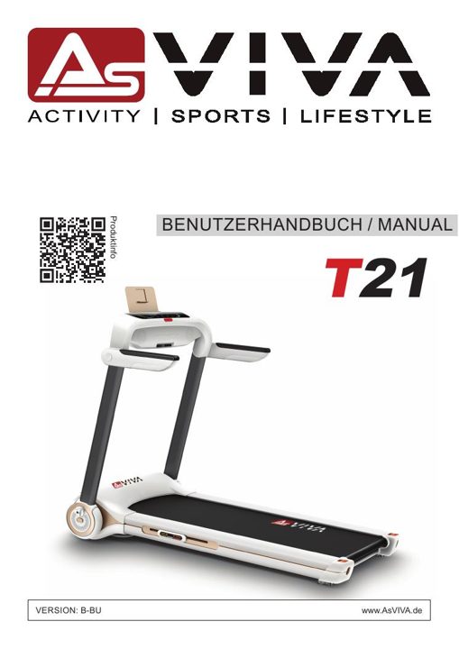 2in1 – Walk & Run Treadmill T211