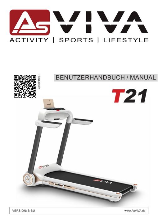 2in1 – Walk & Run Treadmill T211