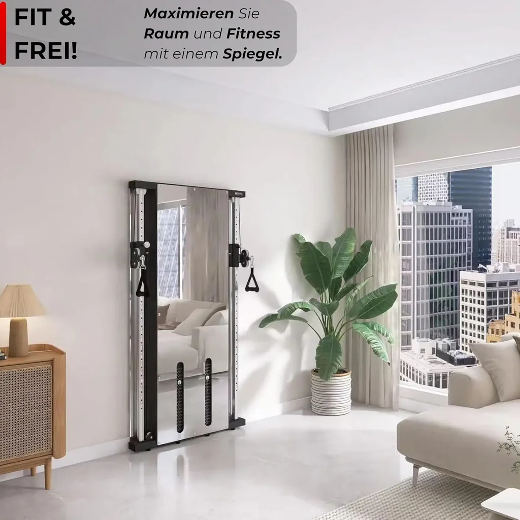 Platzsparende Wandmontage – wohnraumfreundlich